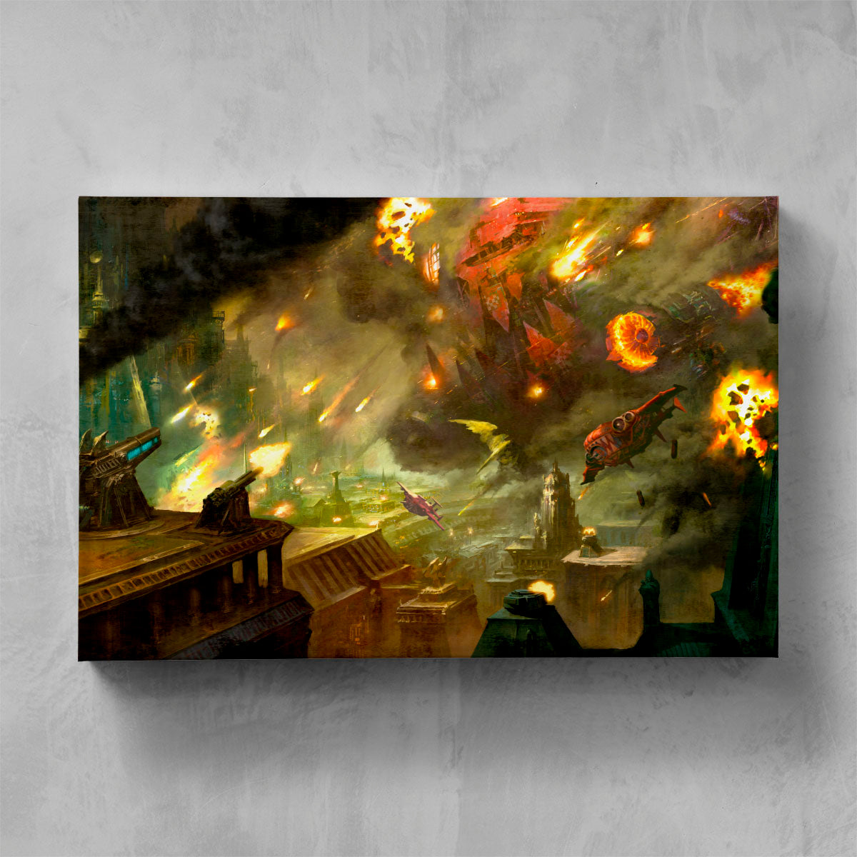hive acheron under assault-mikhail savier-hiveacheronunderassault-05-canvas-warhammer art