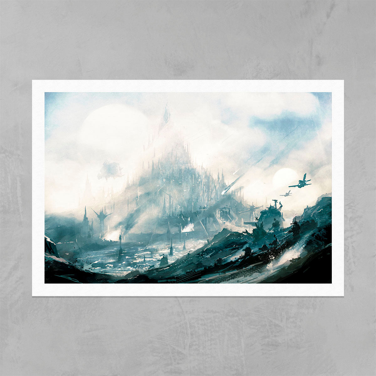hive death mire-john michelbach-hivedeathmire-03-print-warhammer art