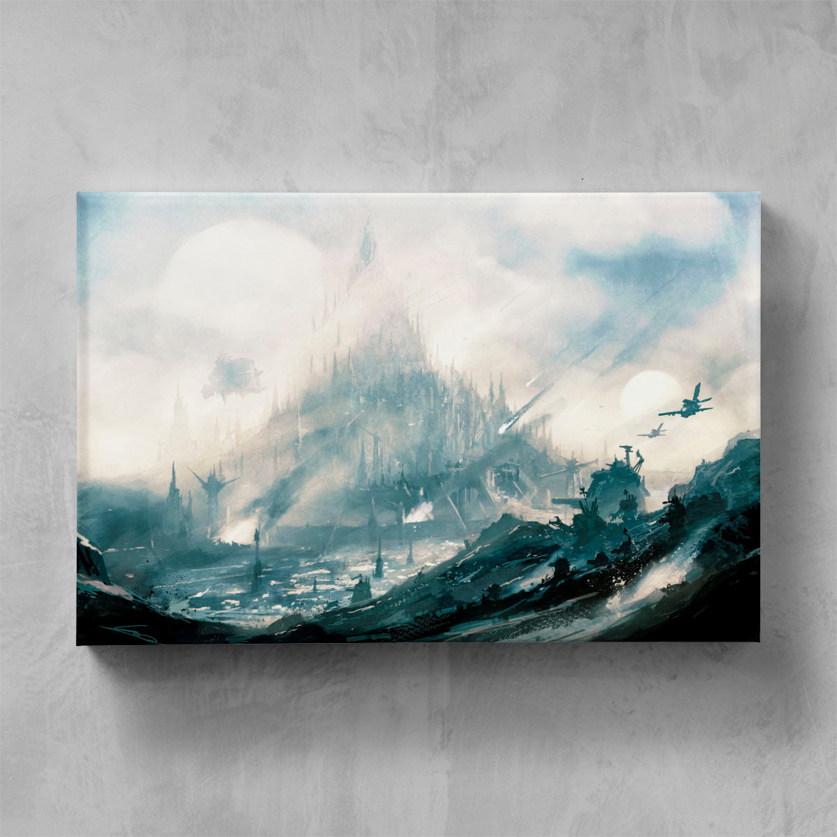 hive death mire-john michelbach-hivedeathmire-05-canvas-warhammer art