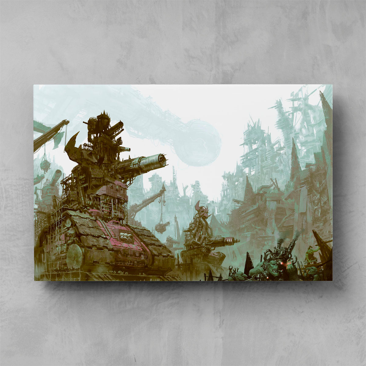 hive hades ork tanks-jon cave-hivehadesorktanks-07-highline-warhammer art