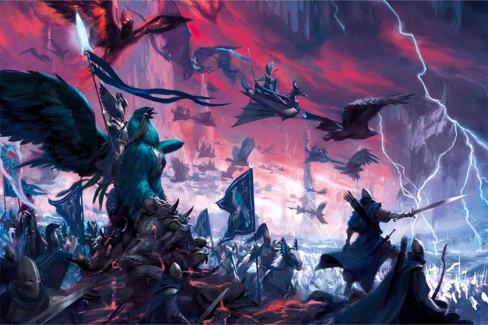 High Elves - Warhammer Art