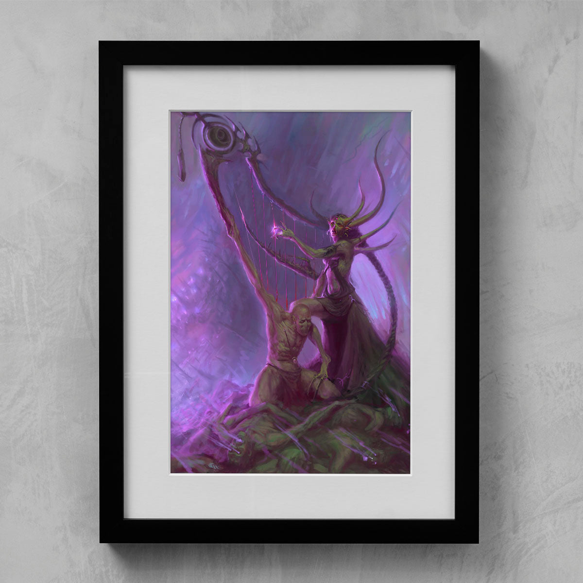 INFERNAL ENRAPTURESS OF SLAANESH-Warhammer Art