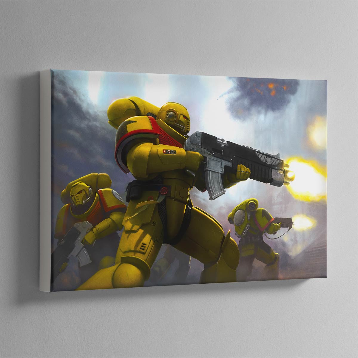 Imperial Fists - Warhammer Art