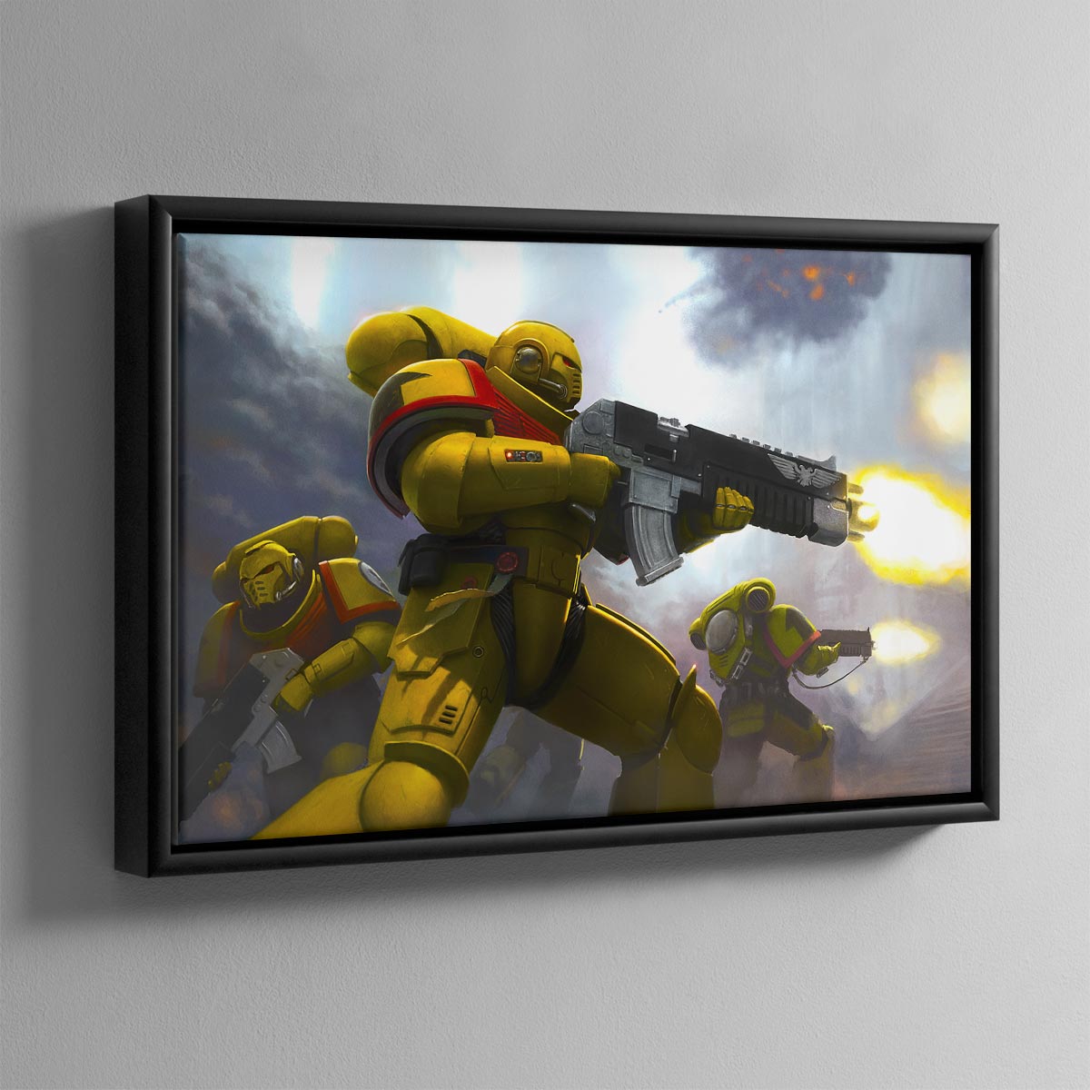 Imperial Fists - Warhammer Art