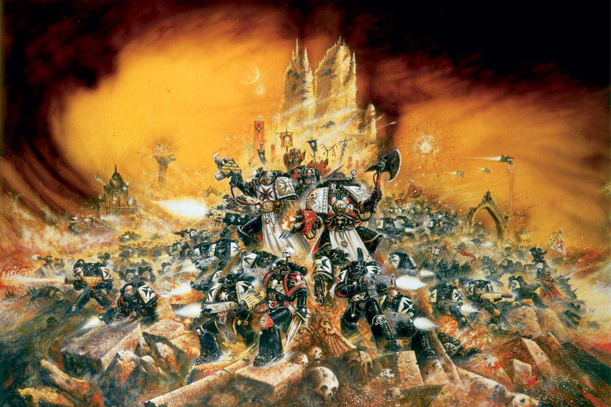 Black Templars Art - Warhammer Art