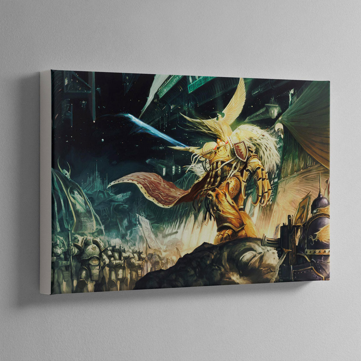 The Emperor of Mankind - Warhammer Art