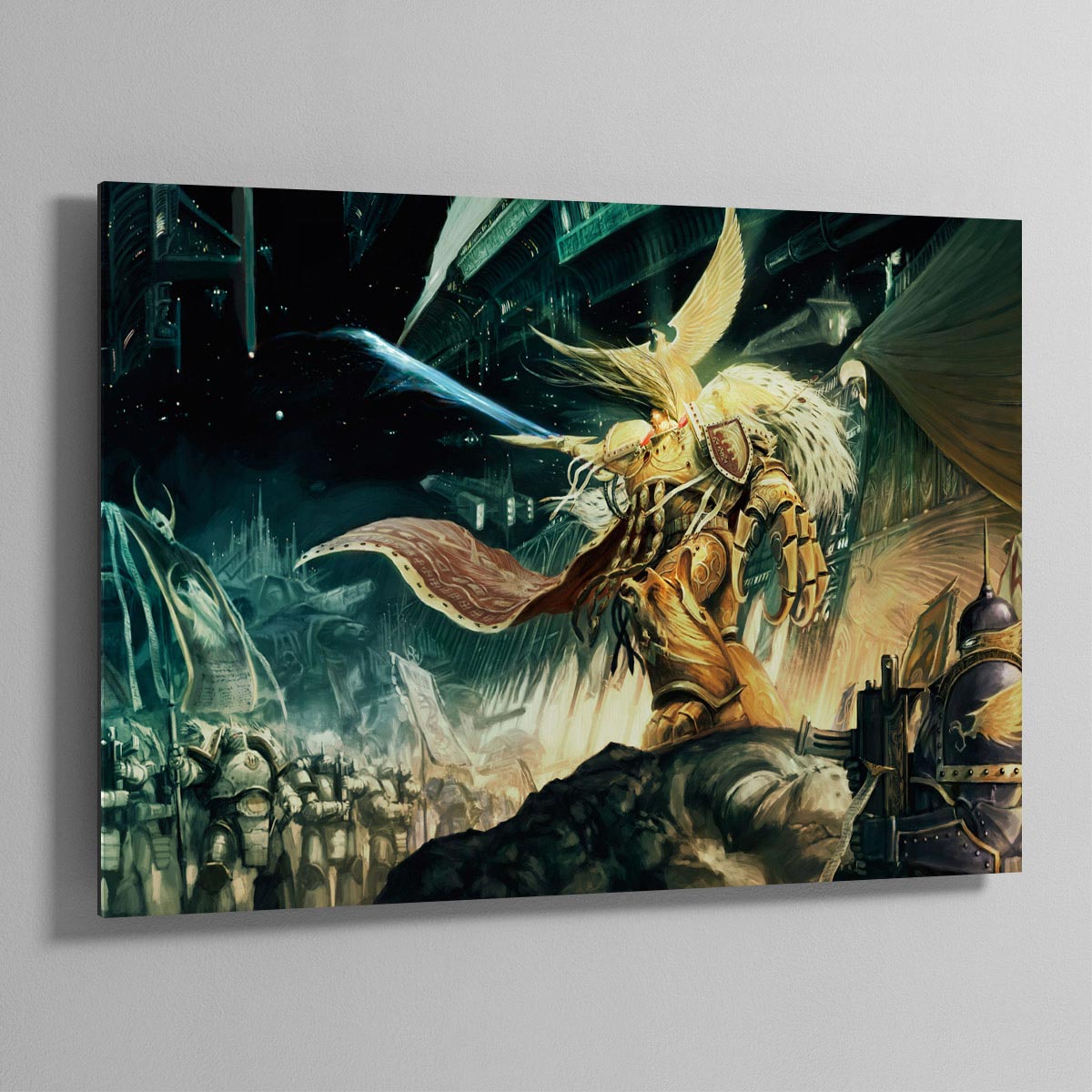 The Emperor of Mankind - Warhammer Art