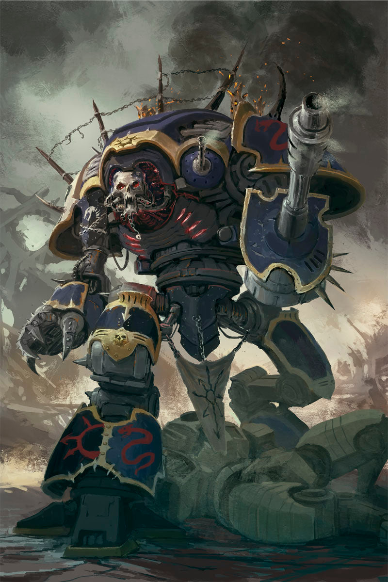 KNIGHT DESECRATOR ILLUSTRATION-Warhammer Art