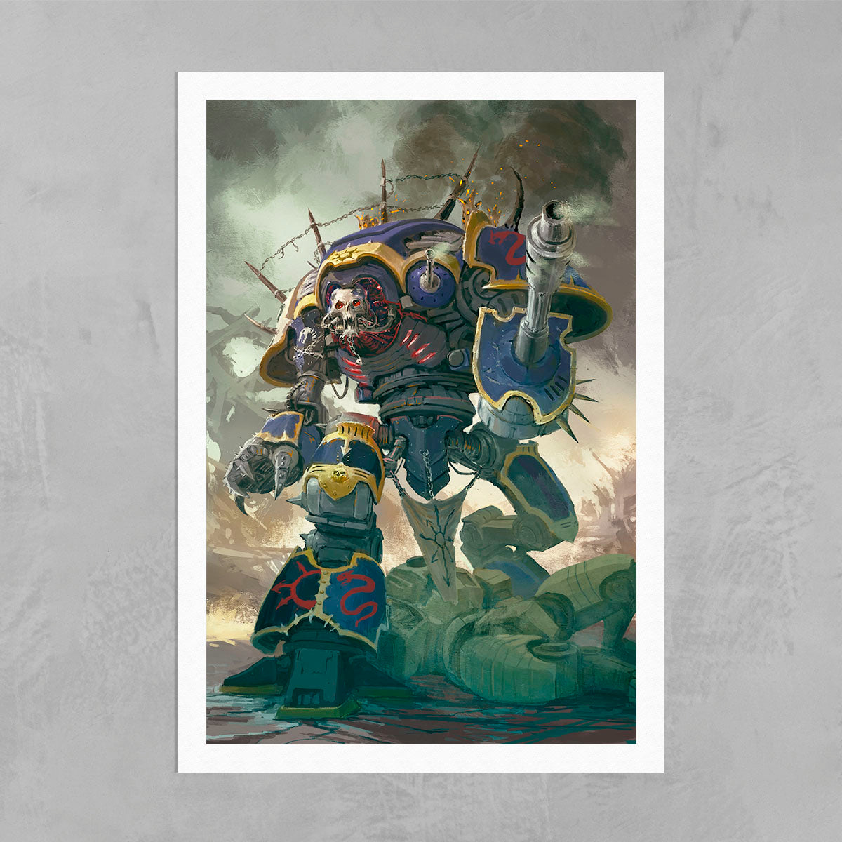 KNIGHT DESECRATOR ILLUSTRATION