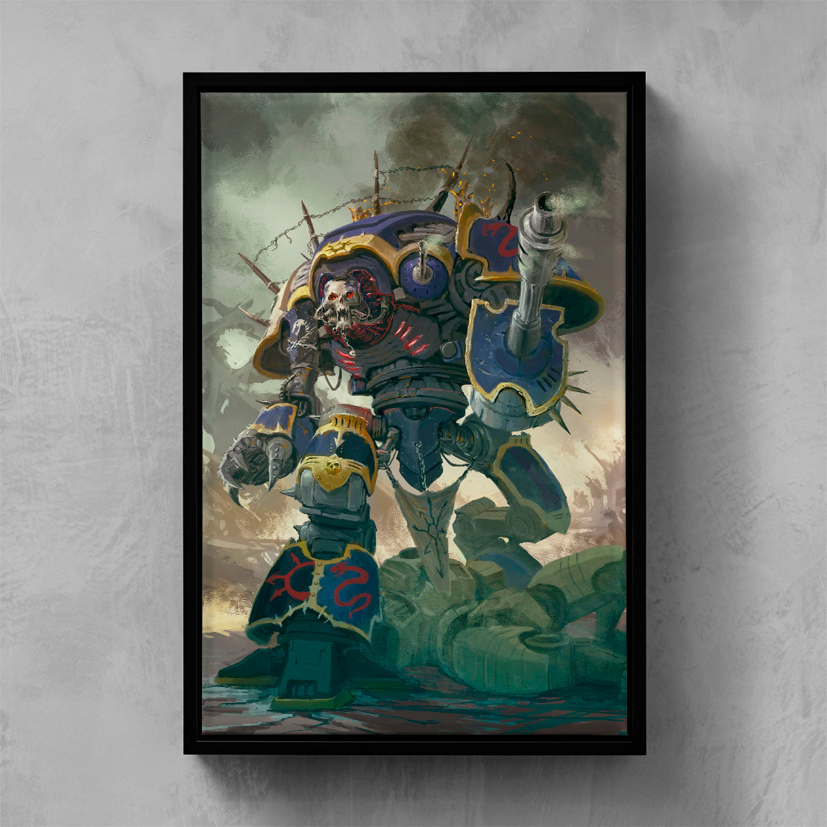 KNIGHT DESECRATOR ILLUSTRATION