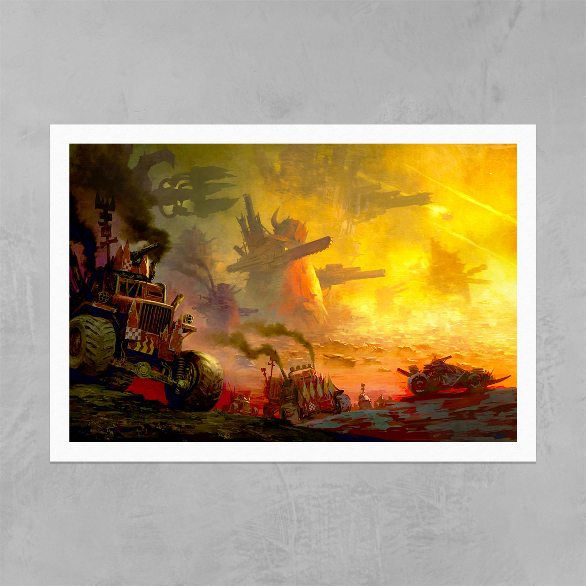 kult of speed-mikhail savier-kultofspeed-03-print-warhammer art