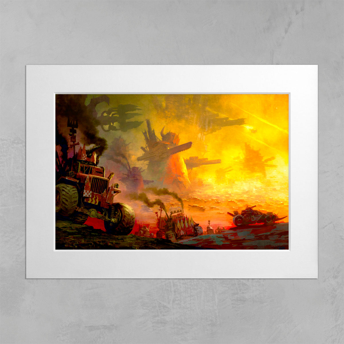 kult of speed-mikhail savier-kultofspeed-04-mountedprint-warhammer art