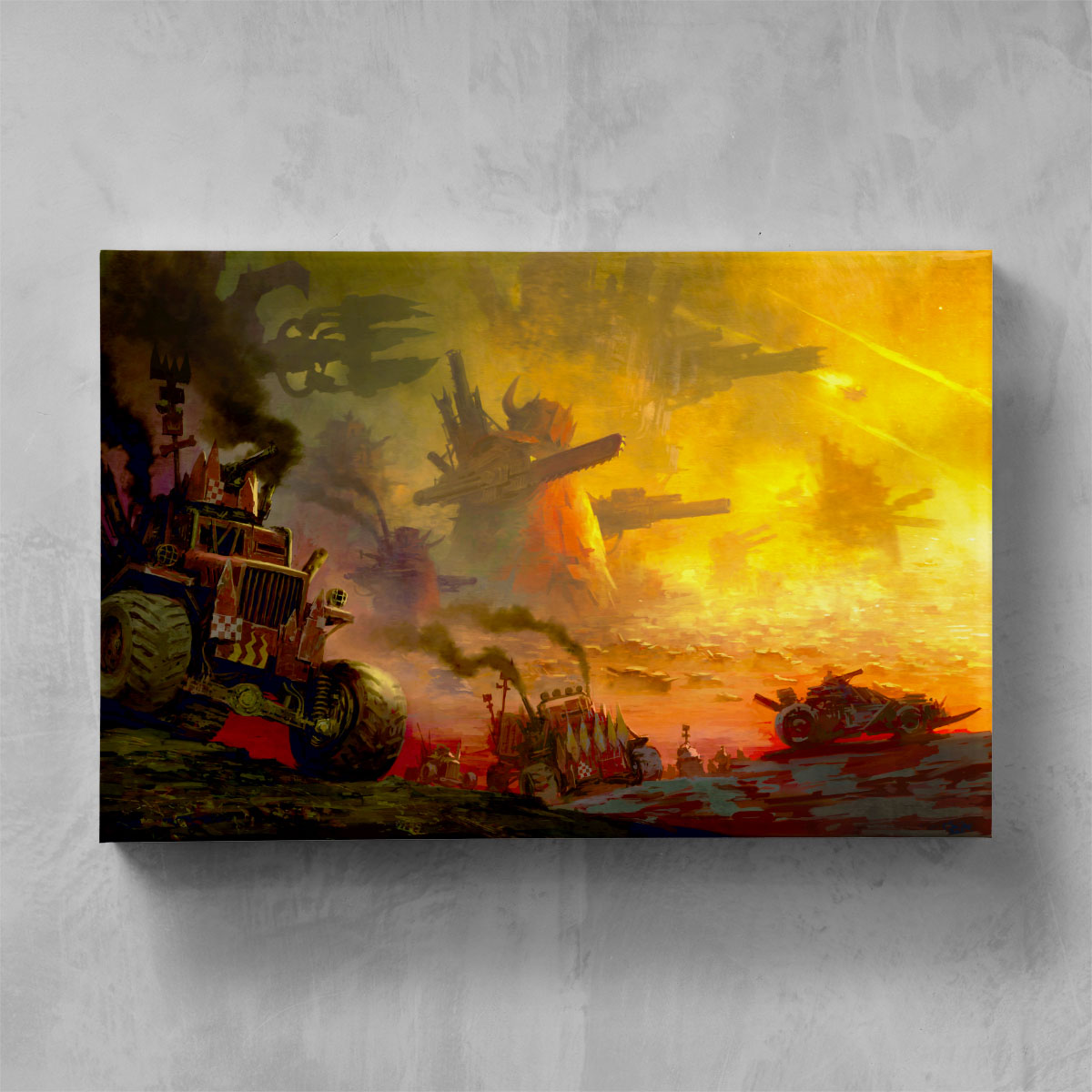kult of speed-mikhail savier-kultofspeed-05-canvas-warhammer art