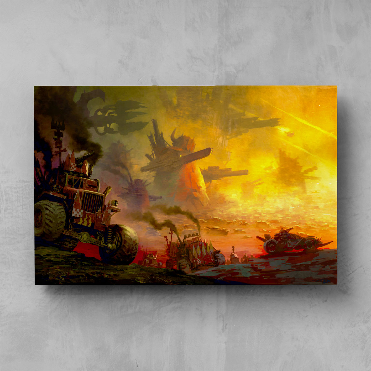 kult of speed-mikhail savier-kultofspeed-07-highline-warhammer art