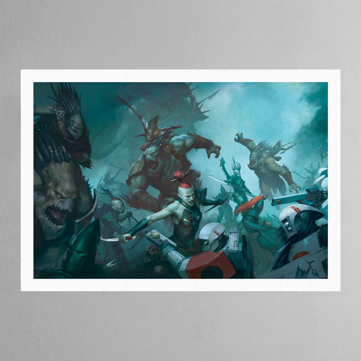 Krootox Rampagers Art Print – Warhammer 40K Collectible