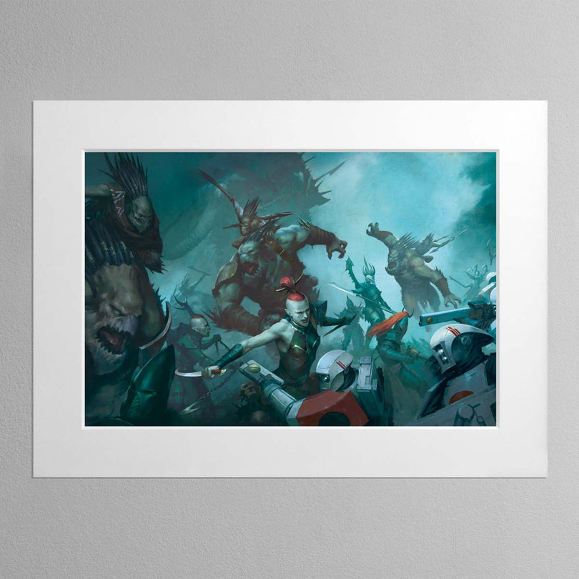 Krootox Rampagers - Warhammer Art