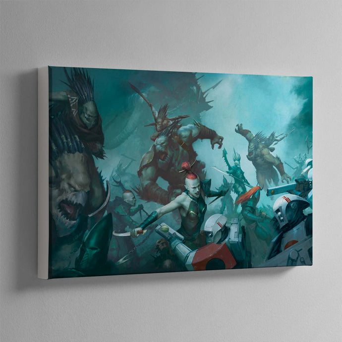 Krootox Rampagers - Warhammer Art