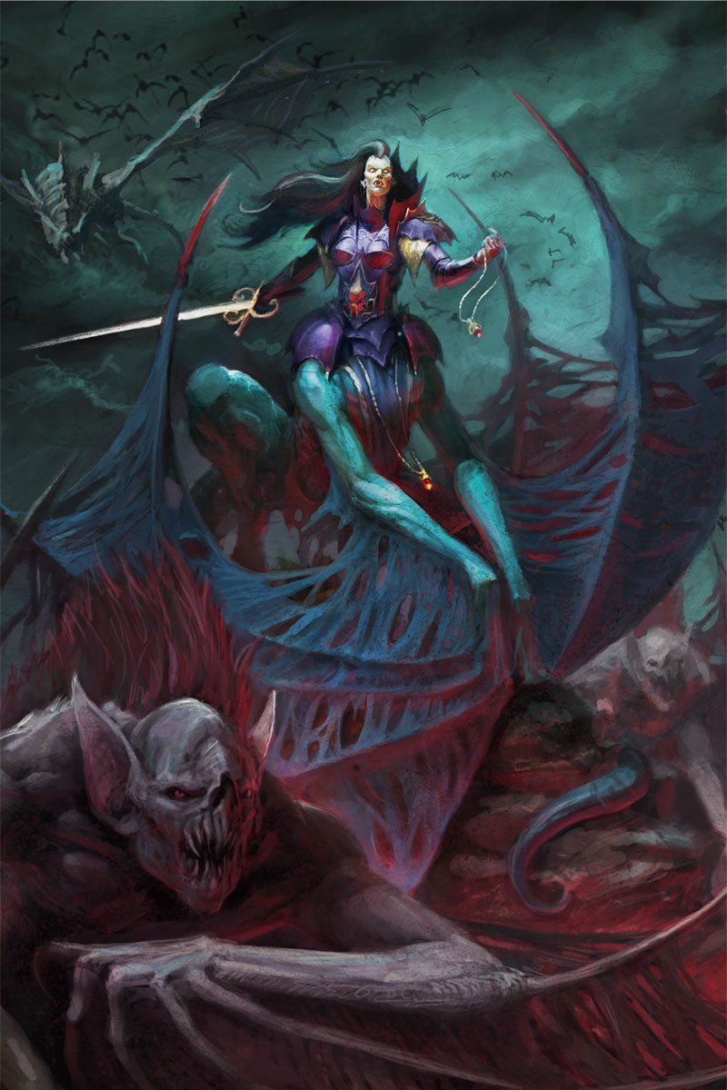 LAUKA VAI - MOTHER OF NIGHTMARES-Warhammer Art