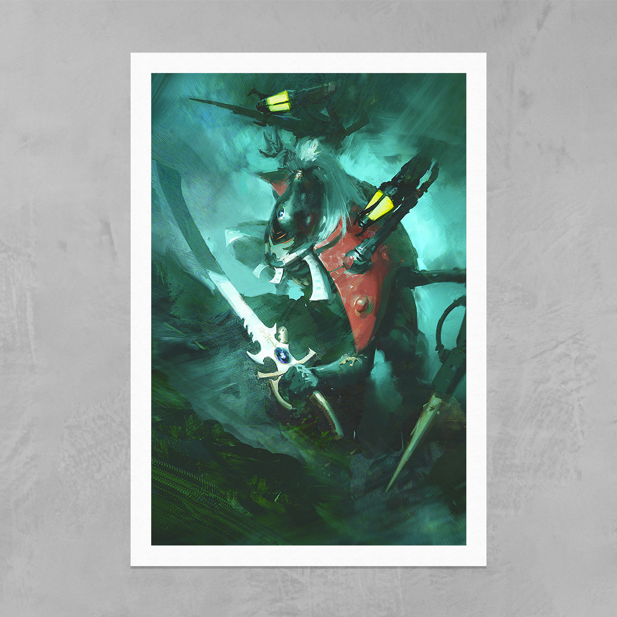 LHYKHIS - THE WHISPERING WEB-Miguel Mitchell Da Silva-LHYKHIS-THEWHISPERINGWEB-03-PRINT-Warhammer Art