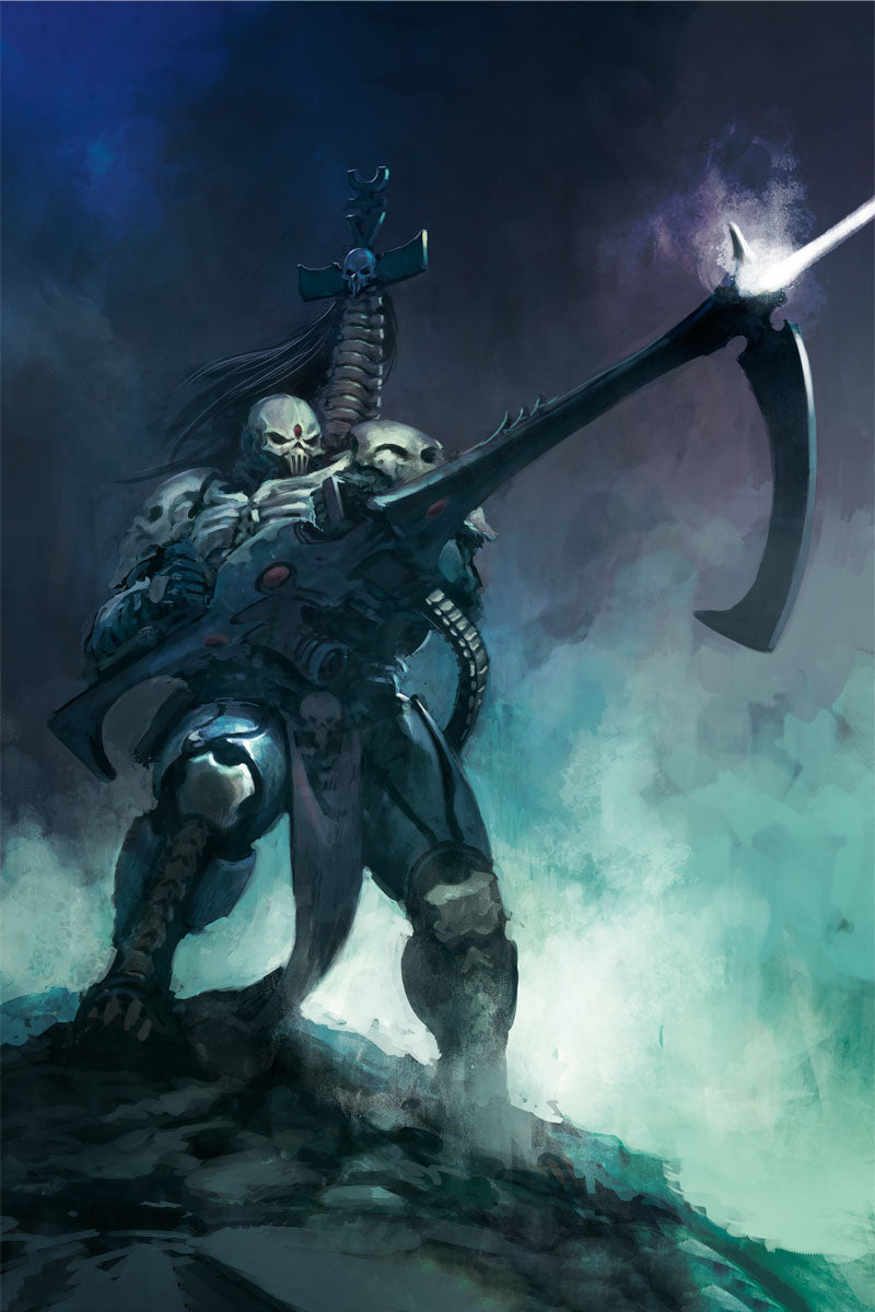 MAUGAN-RA - THE HARVESTER OF SOULS-Pedro Nunez-MAUGAN-RA-THEHARVESTEROFSOULS-02-THUMB-Warhammer Art