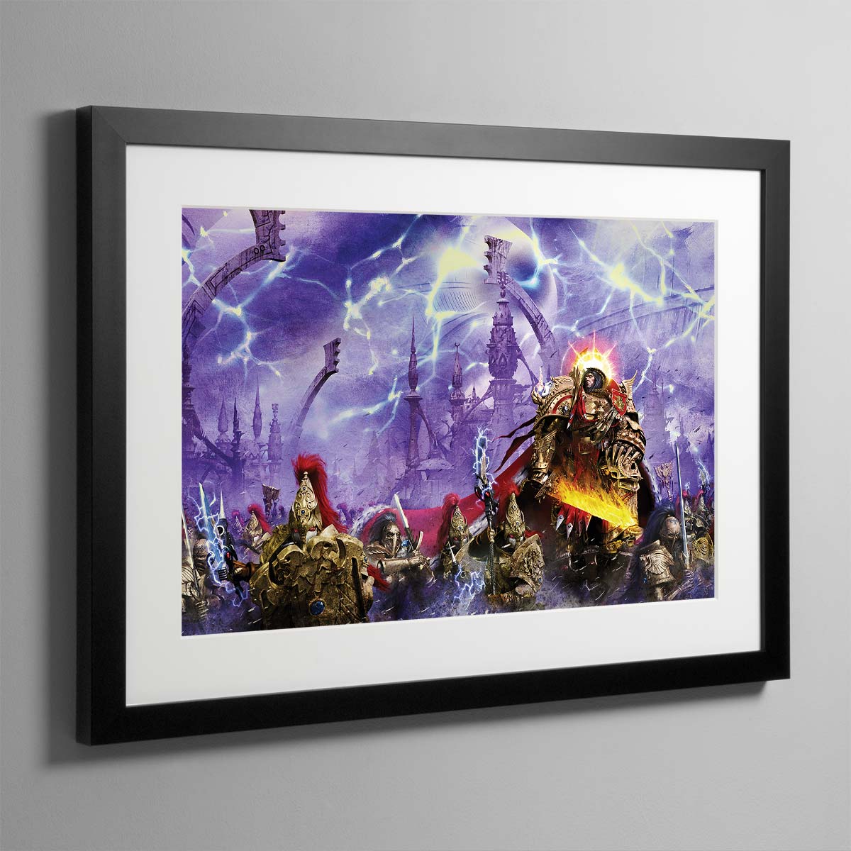 Master Of Mankind Art Print – The Horus Heresy Collectible