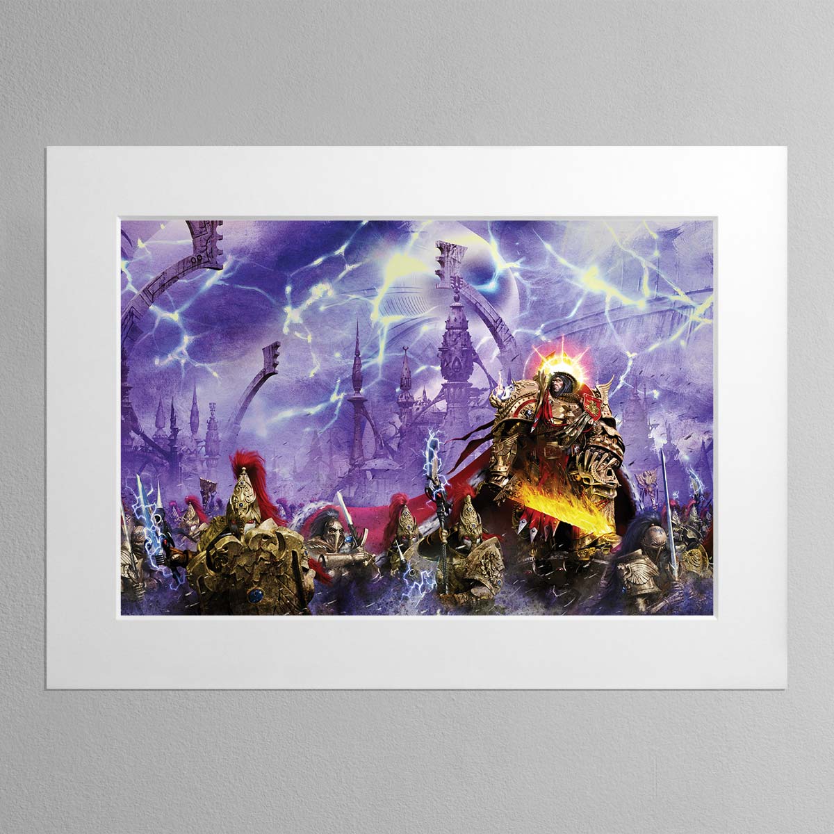 Master Of Mankind Art Print – The Horus Heresy Collectible