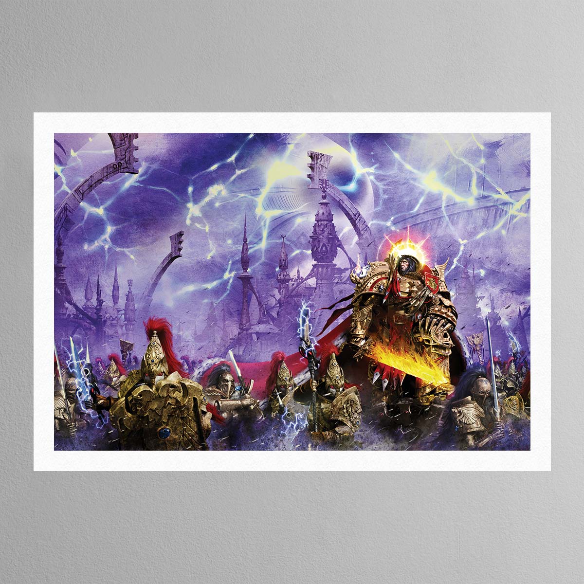 Master Of Mankind Art Print – The Horus Heresy Collectible