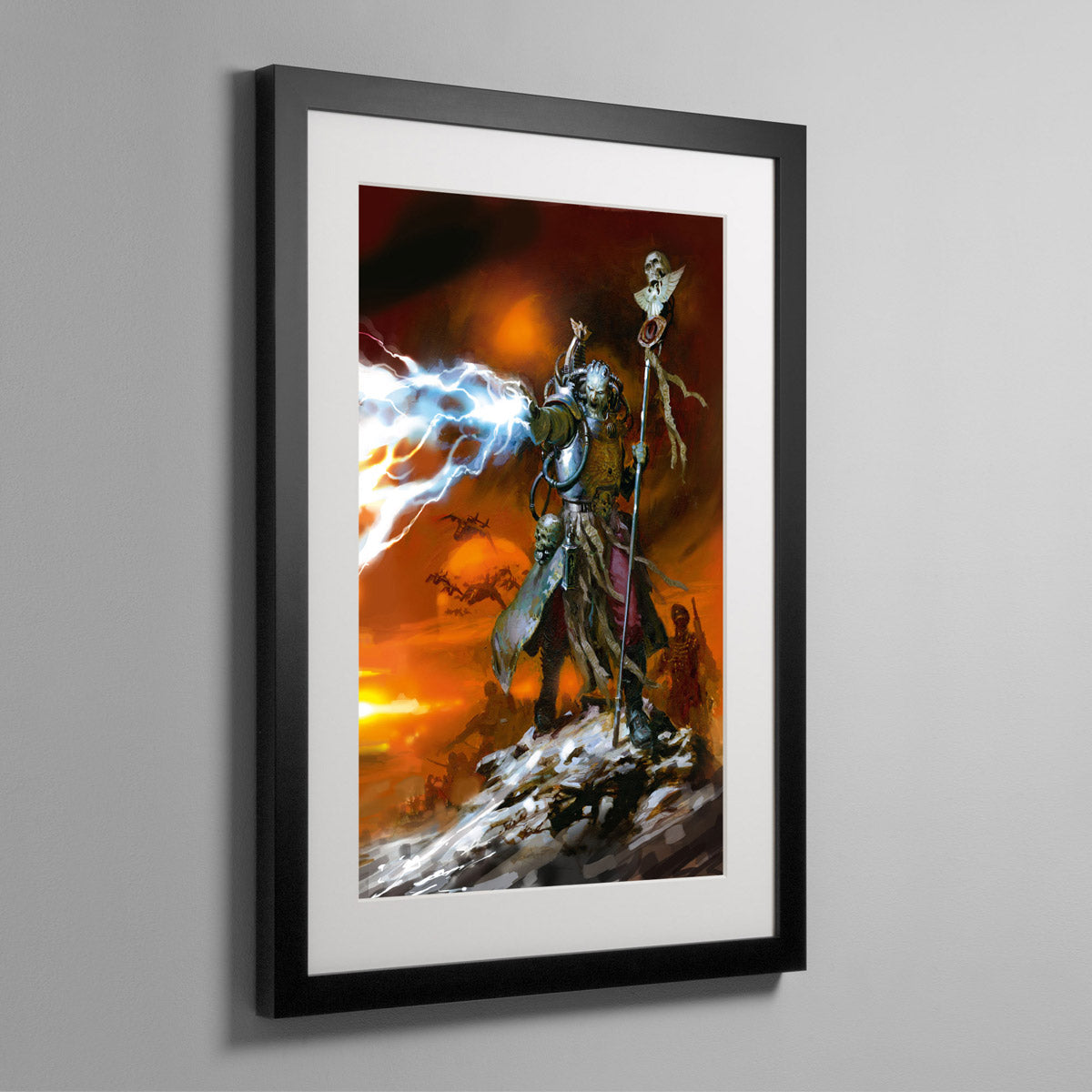 Sanctioned Psyker – Warhammer Art