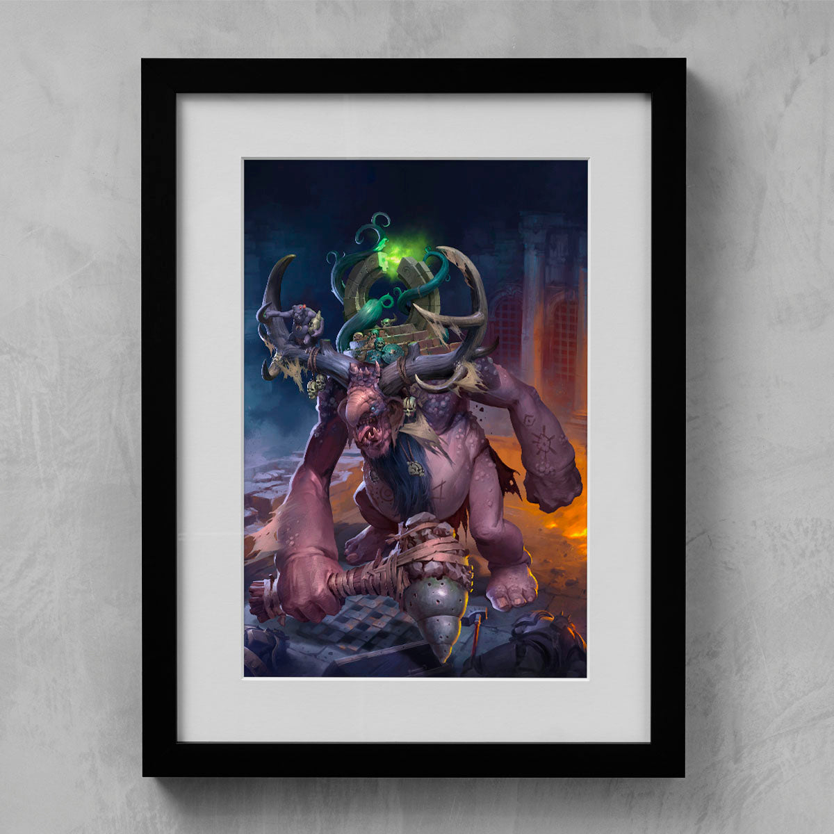 REIGN OF THE BRUTE COVER-Warhammer Art