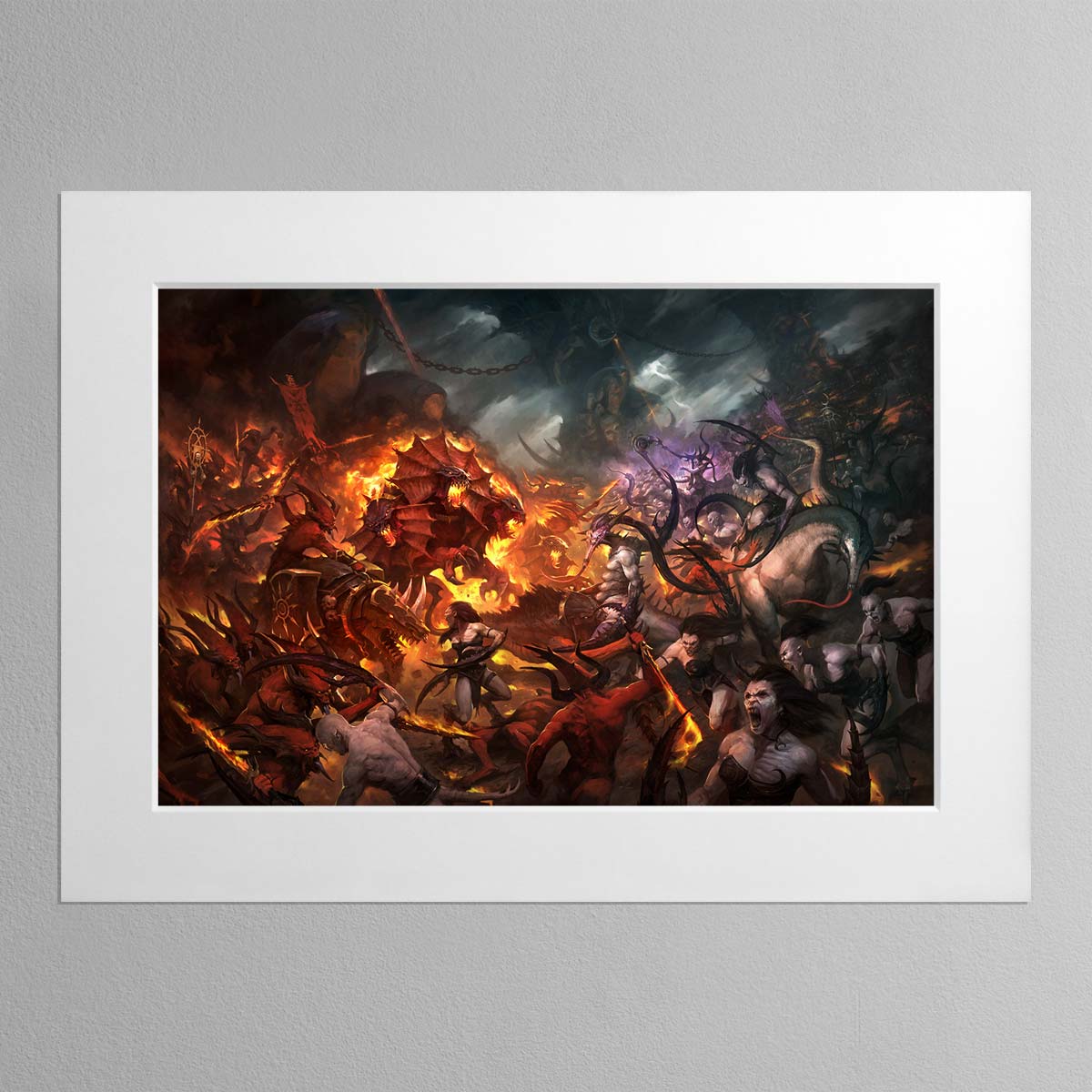Realm of Chaos - Wrath and Rapture - Warhammer Art