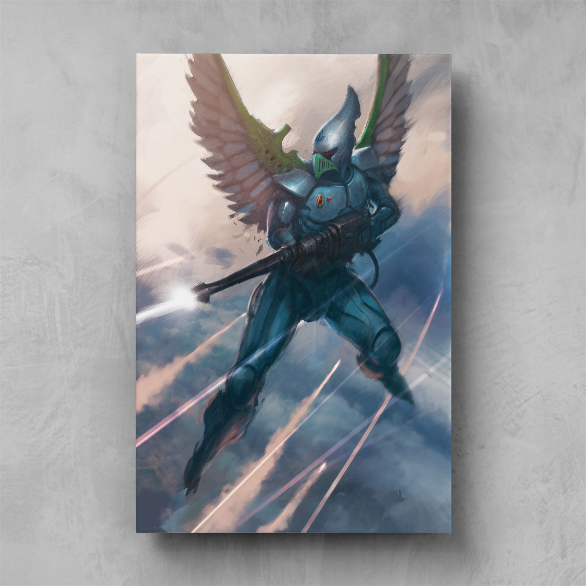 SWOOPING HAWK-Pedro Nunez-SWOOPINGHAWK-07-HIGHLINE-Warhammer Art