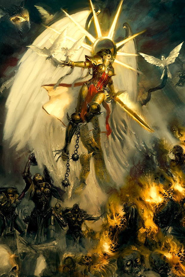 Saint Celestine - Warhammer Art