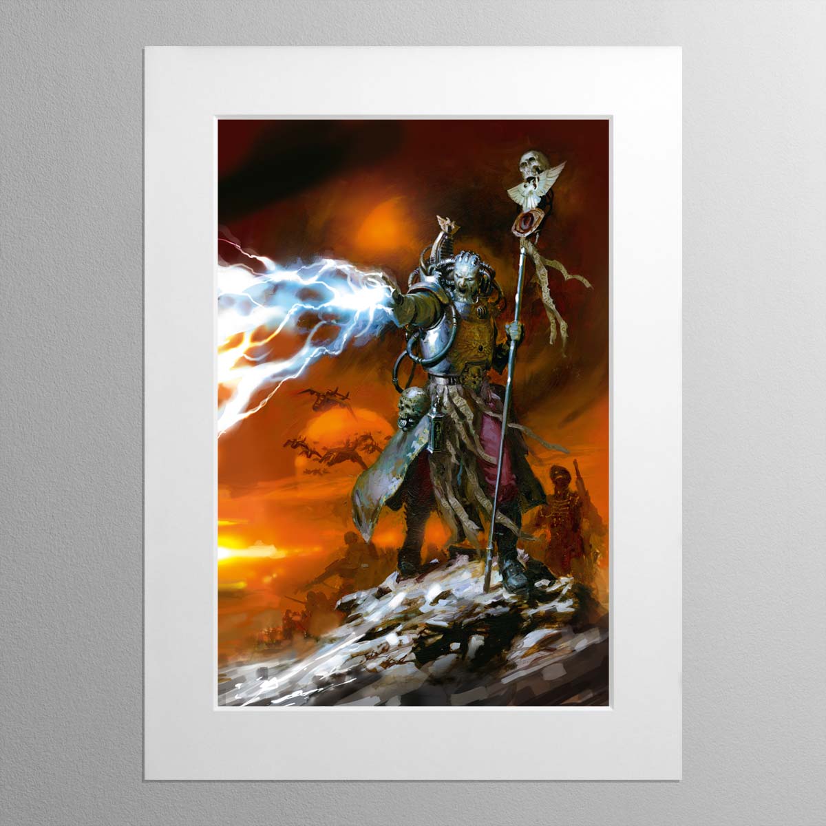 Sanctioned Psyker – Warhammer Art