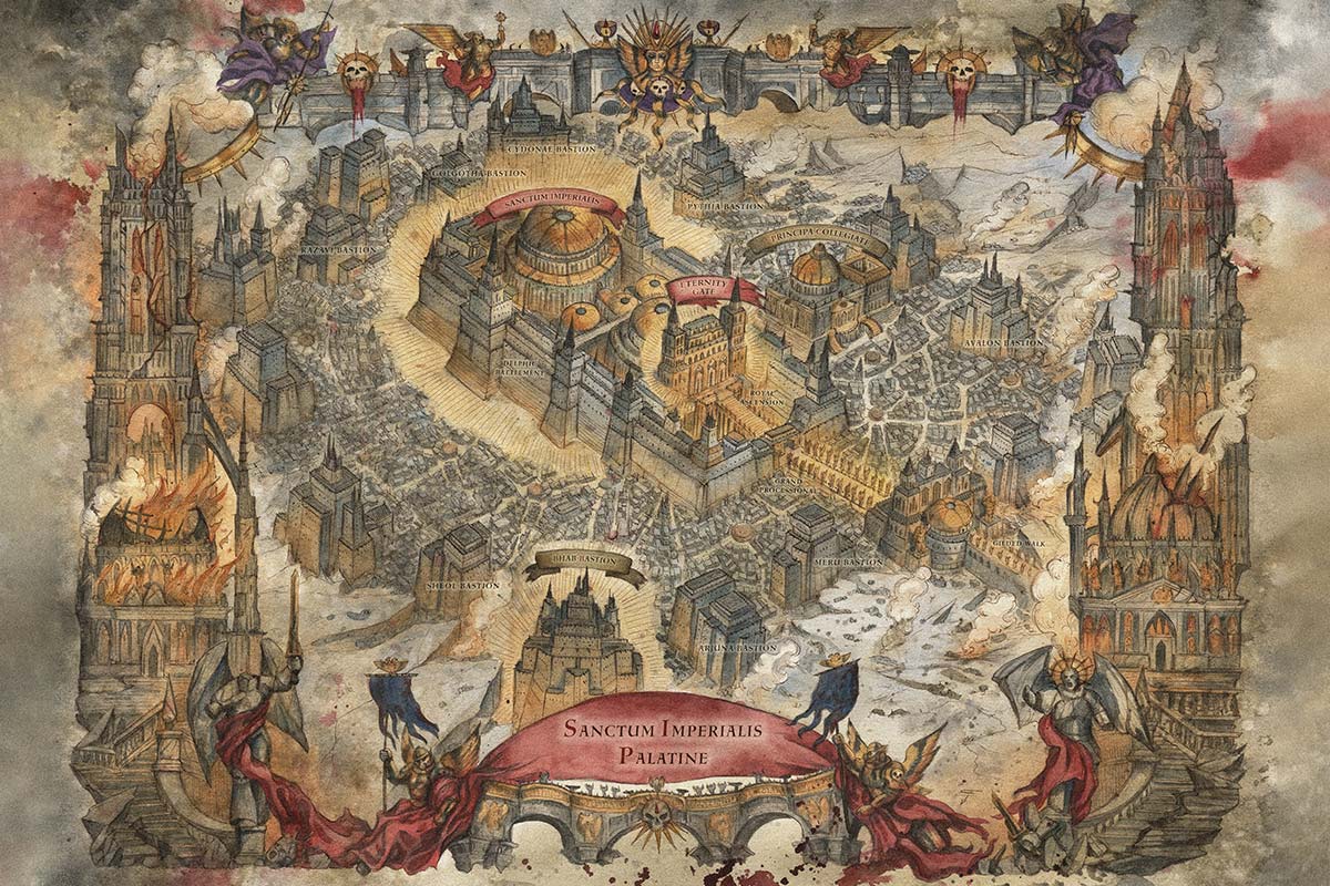 Siege Of Terra Echoes Of Eternity Map Warhammer Art siege-of-terra-echoes-of-eternity-map-warhammer-art