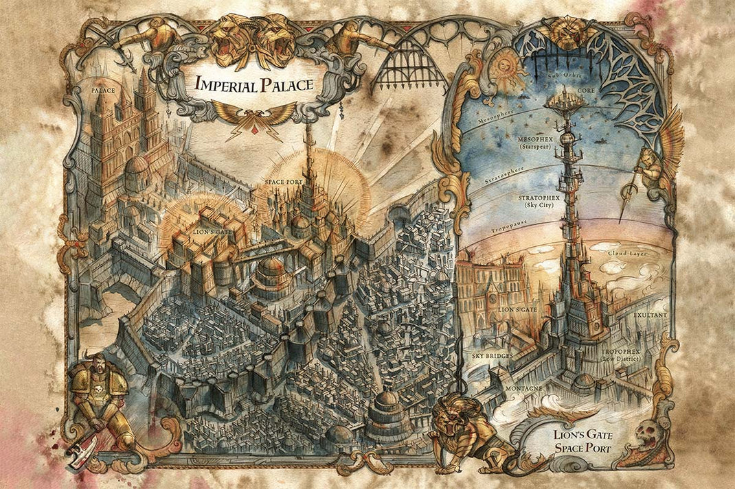 Solar Battle Map Maps – Charting the Realms and Galaxies – Warhammer Art