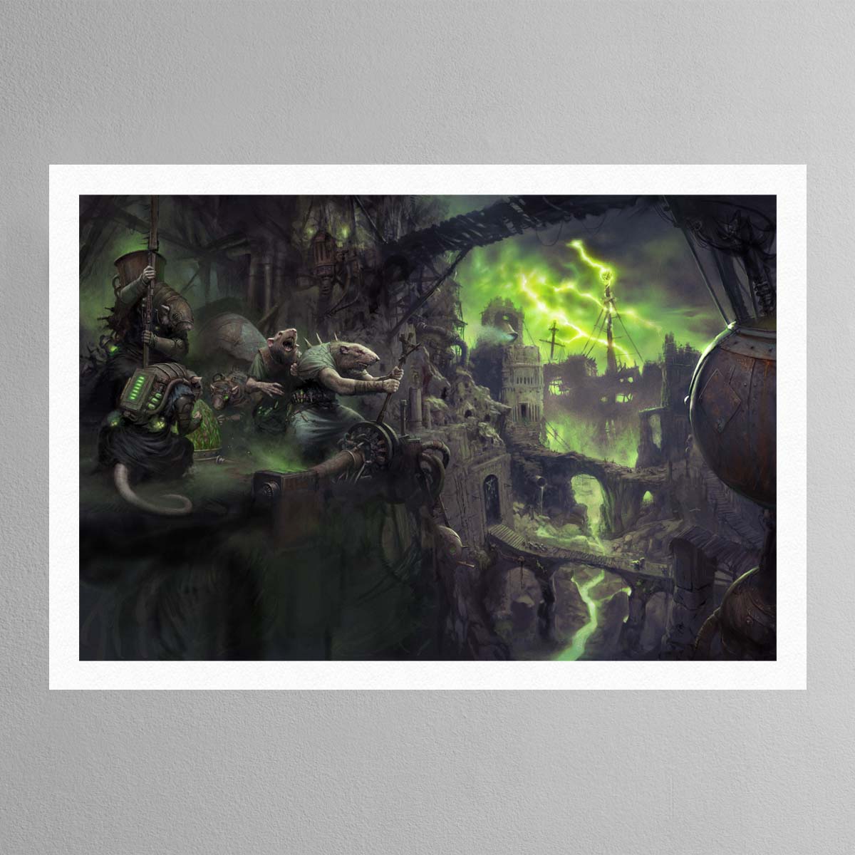 Skaven City - Warhammer Art