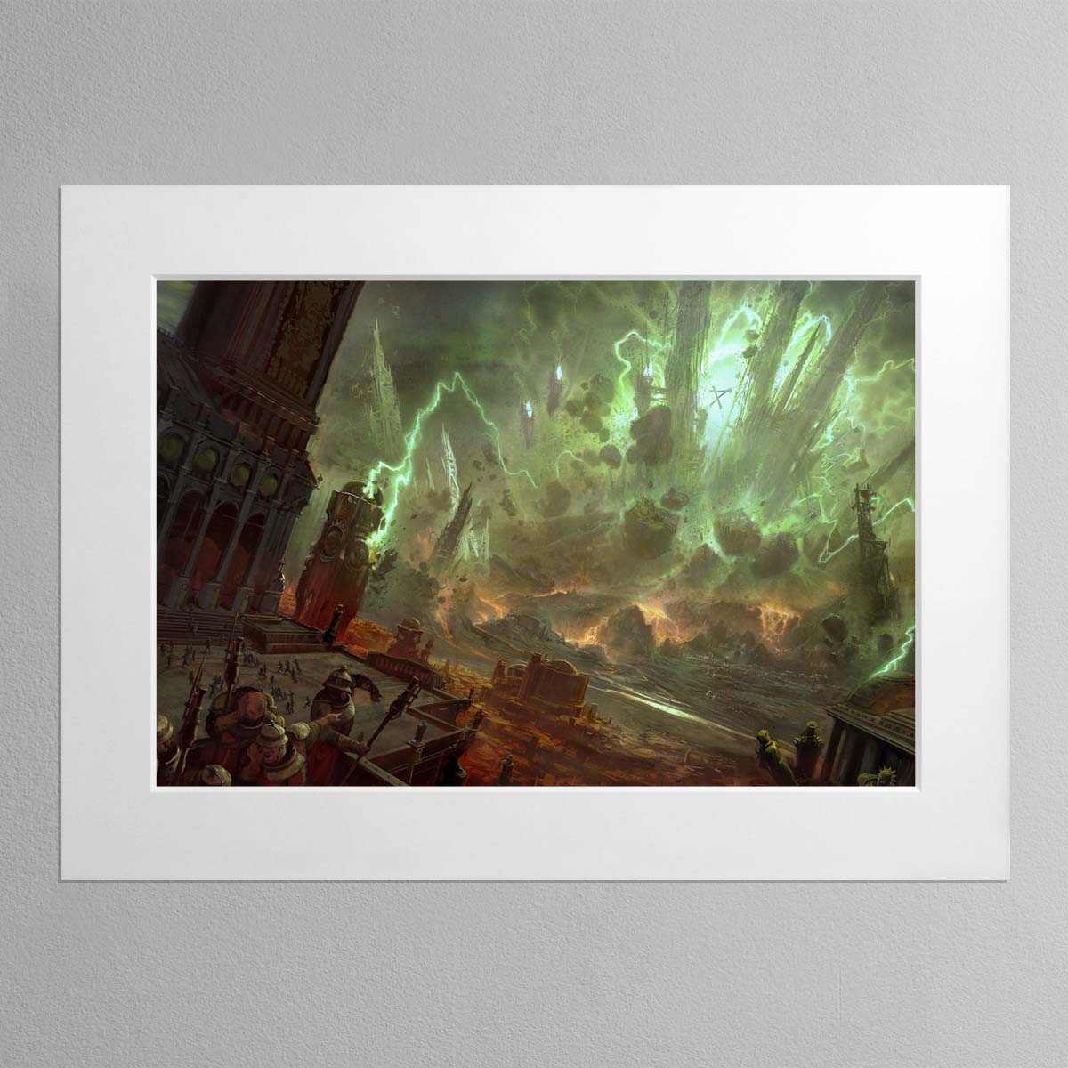 Skaven Art Explosion Art Print Age of Sigmar Collectible Warhammer