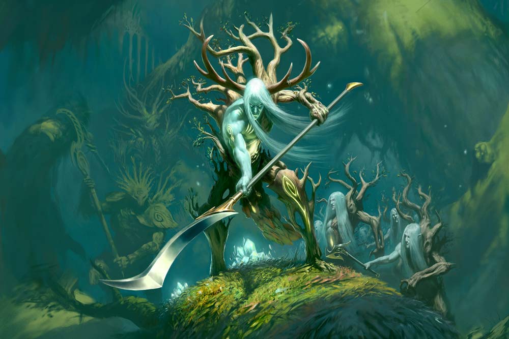 Sylvaneth Runes Sylvaneth - Warhammer Art