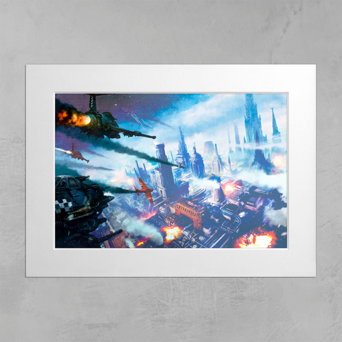 the deadlands-mikhail savier-thedeadlands-04-mountedprint-warhammer art