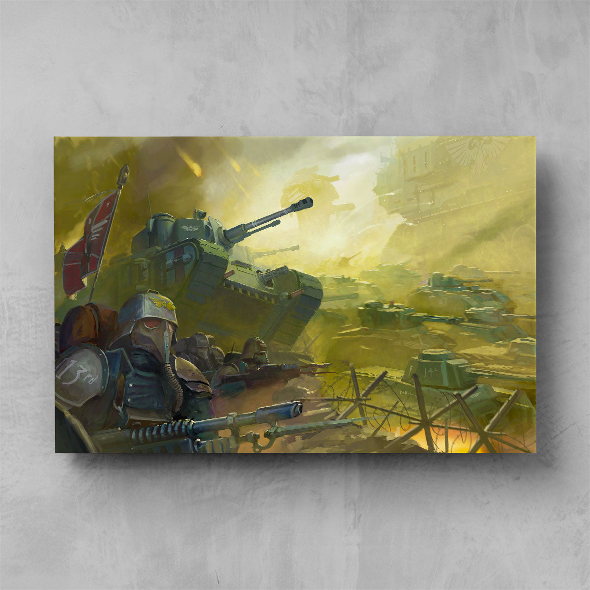 the death korps-john michelbach-thedeathkorps-07-highline-warhammer art