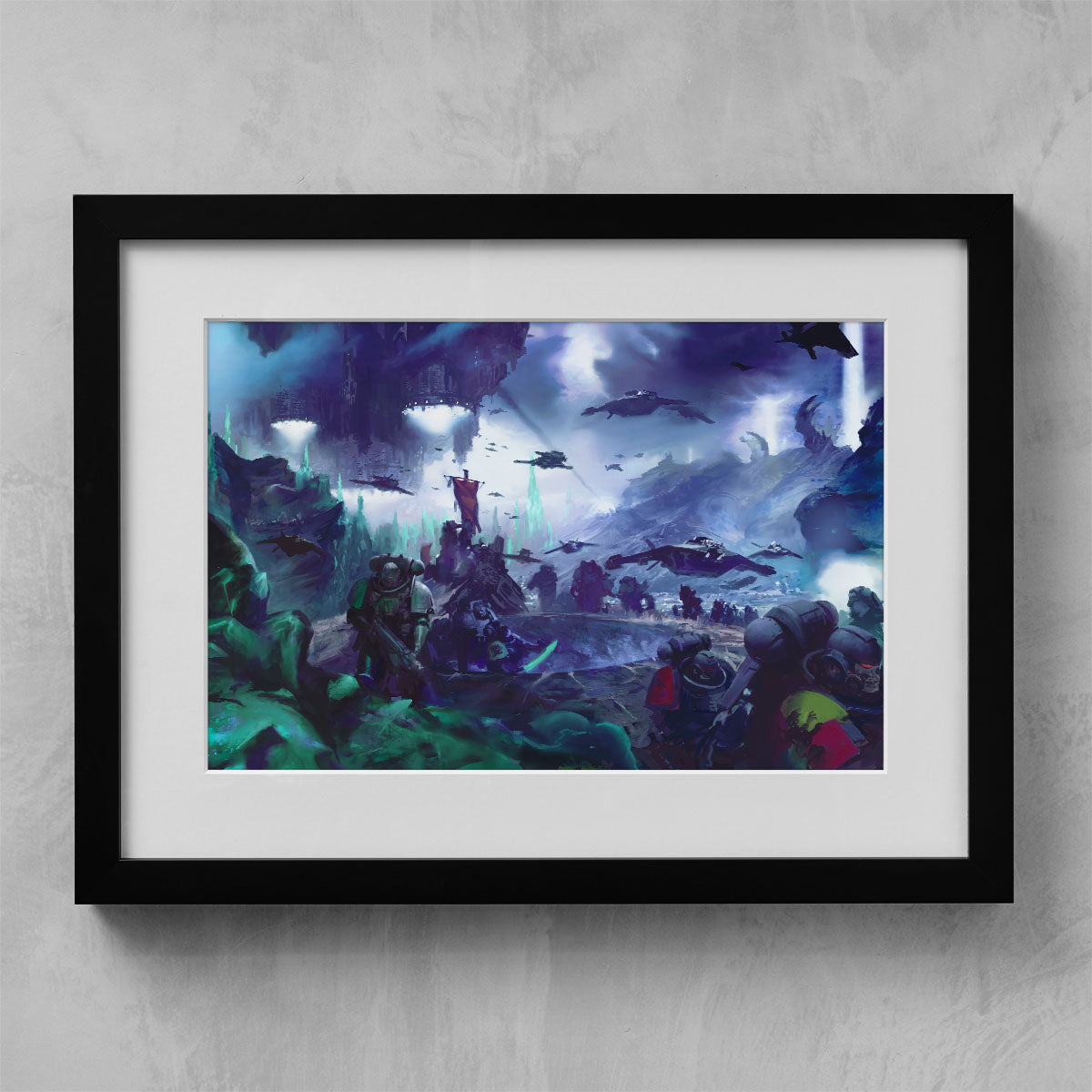 THE LONG VIGIL-Warhammer Art