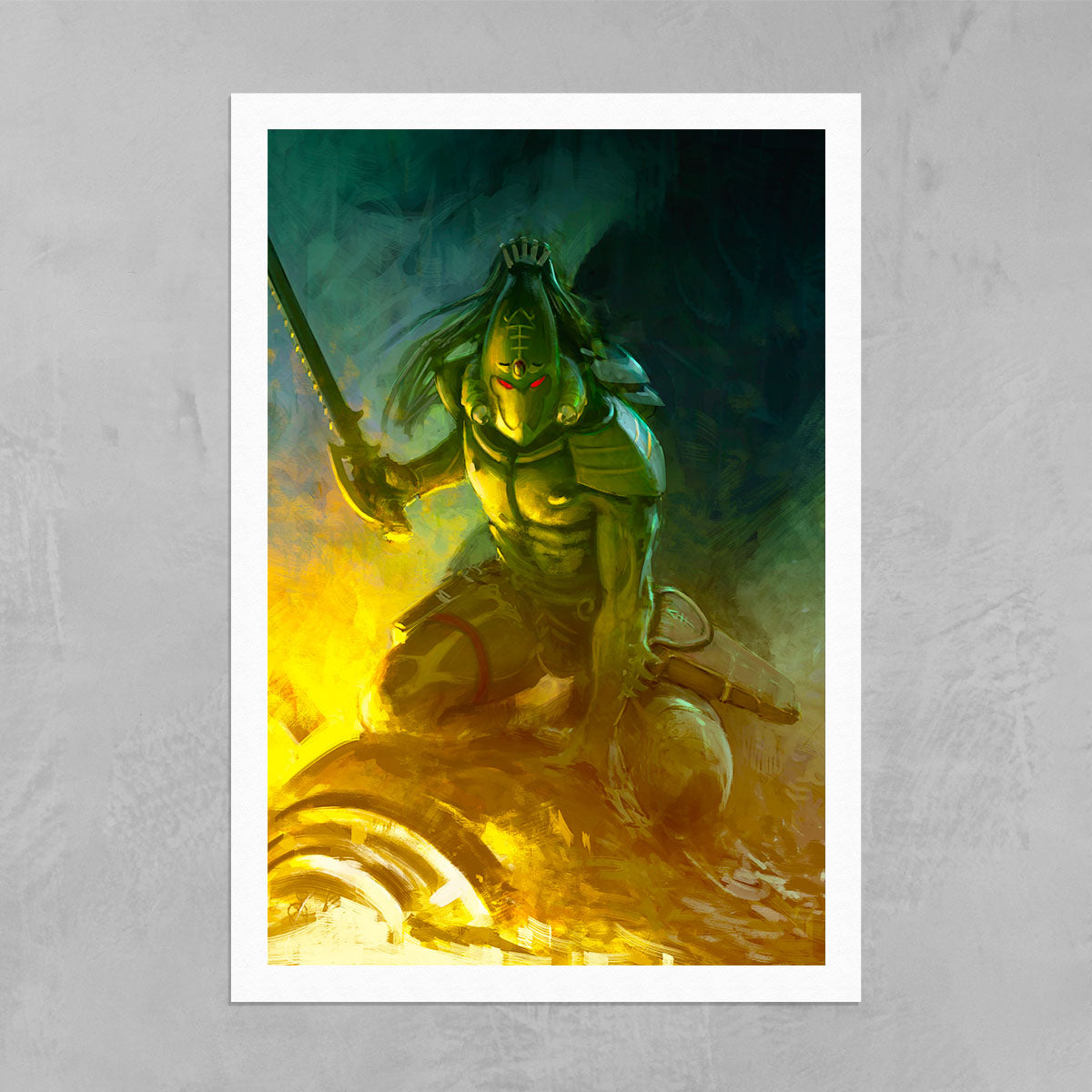 THE PATIENT HUNTER-Pedro Nunez-THEPATIENTHUNTER-03-PRINT-Warhammer Art