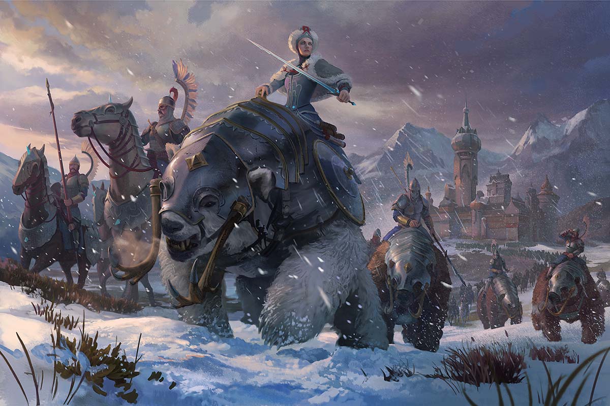 Total War Warhammer III - Kislev Art Print – Game Artwork – Warhammer – Warhammer Art