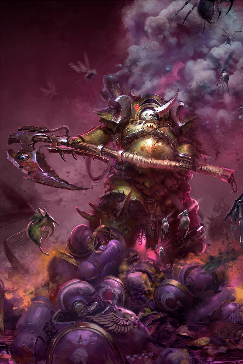 TYPHUS - FAVOURED OF NURGLE-Warhammer Art