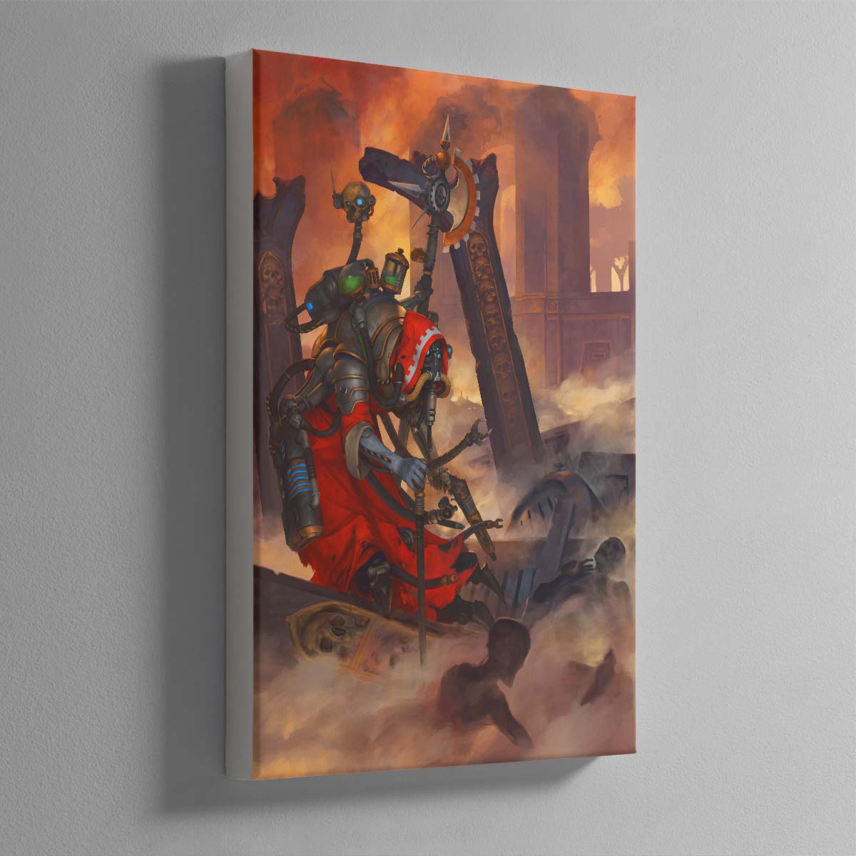 Tech-Priest Dominus Art Print – Warhammer 40K Collectible – Warhammer Art