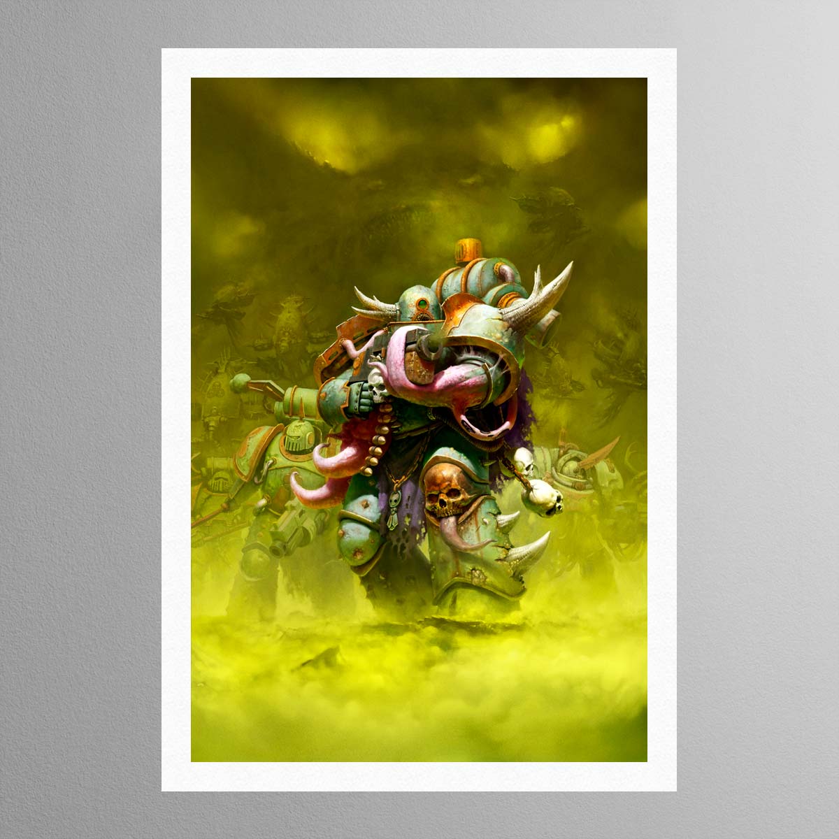The Death Guard Art Print – Warhammer 40K Collectible – Warhammer Art
