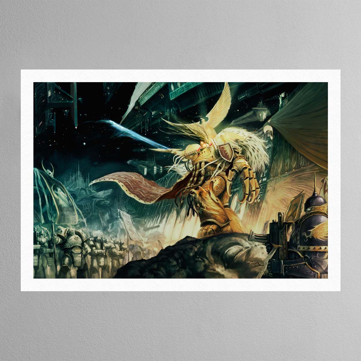 The Emperor of Mankind Art Print – The Horus Heresy Collectible