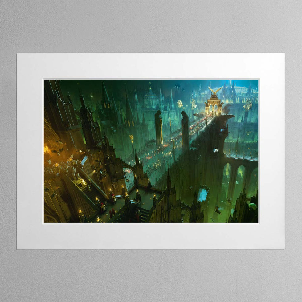 The Emperor's Palace - Warhammer Art