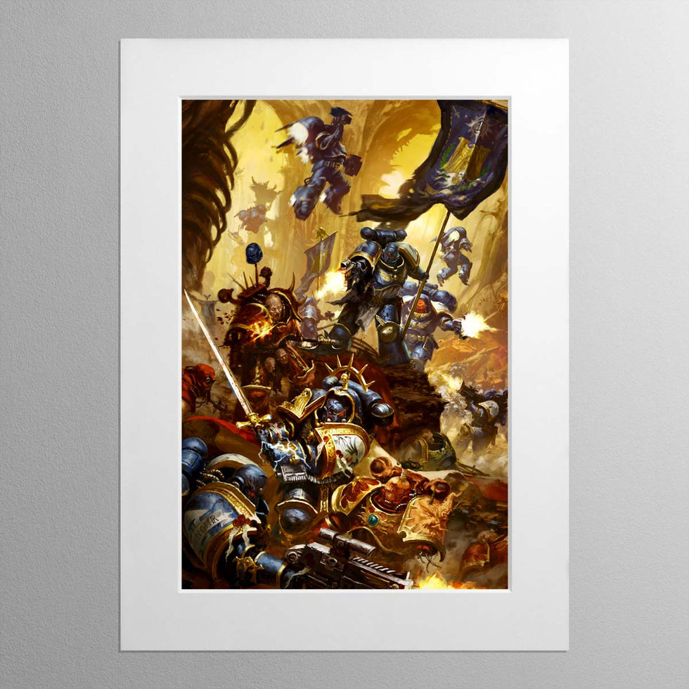 The Fulminators Art Print – Warhammer 40K Collectible – Warhammer Art