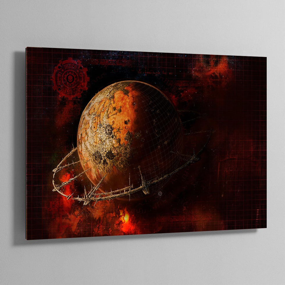 The Red Planet - Warhammer Art